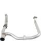 AFE Twisted Steel Delete Down-Pipe and Y-Pipe 2 to 2-1/2in Alum Steel