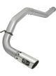 AFE Large Bore HD Exhausts 4in DPF-Back SS-409 For 2016 Nissan Tita…