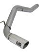 AFE Large Bore HD Exhausts 5in DPF-Back SS-409 For 2016 Nissan Tita…