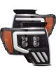 Alpharex For 09-14 Ford F-150 Nova LED Proj Headlights Plank Style Glos…