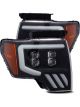 Alpharex For 09-14 Ford F-150 Nova LED Proj Headlights Plank Style Matt…