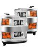 Alpharex For 15-19 Chevy 2500HD PRO-Series Projector Headlights Plank S…