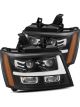 Alpharex For 07-13 Chevy Tahoe PRO-Series Projector Headlights Plank St…