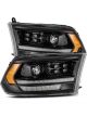 Alpharex For 09-18 Dodge Ram 2500HD Luxx LED Proj Headlights Plank Styl…