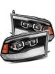 Alpharex For 09-18 Dodge Ram 1500HD PRO-Series Projector Headlights Pla