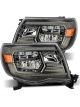 Alpharex For 05-11 Toyota Tacoma Luxx Crystal Headlights Plank Style Al