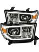 Alpharex For 07-13 Toyota Tundra PRO-Series Projector Headlights Plank…