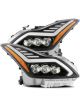 Alpharex For 08-13 Infiniti G37 Nova LED Projector Headlights Plank Sty…