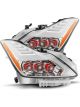 Alpharex For 08-13 Infiniti G37 Nova LED Proj Headlight Plnk Styl Chrom…