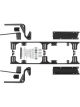 ARB Jl4D Roof Rack Fit Kit