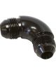 Aeroflow 90 Degree Full Flow AN Union -3AN Black