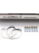 AVO Exhaust 3in Stainless Steel Cat Back Exhaust For 08-10 Subar…