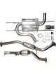 AVO For 2016+ Mazda Miata ND MX5 2.0L Adj Single 4in Rolled Tip…