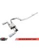 AWE Tuning For Ford Focus RS SwitchPath Cat-back Exhaust Diamond Bl…