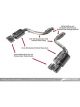 AWE Tuning For Panamera 2/4 Touring Edition Exhaust 2014+ w/Diamond…