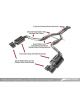 AWE Tuning For Panamera 2/4 Track Edition Exhaust 2014+ w/Chrome Si…