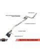 AWE Tuning For Mk6 Jetta 2.5L Track Edition Exhaust Polished Silver