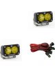 Baja Designs S2 Sport Driving Combo Pattern Pair LED Work Light Amber