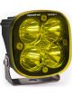 Baja Designs Squadron Sport Spot Pattern Black LED Light Pod Amber