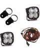 Baja Designs Squadron Sport Polaris A-Pillar LED Light Pods w/ 2.0in Ha…