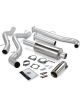 Banks Power For 01-04 Chevy 6.6L Ec/CCSB Monster Exhaust System SS Singl