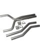 BBK For 10-11 Camaro V6 High Flow After Cat X Pipe 2-1/2