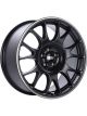 BBS CH 19x8.5 5x100 ET30 Satin Black Polished Rim Protector Wheel -70…