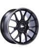 BBS CH-R 20x9 5x115 ET24 Satin Black Polished Rim Protector Wheel -82…