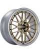BBS LM 19x8.5 5x112 ET48 Gold Center Diamond Cut Lip Wheel -82mm PFS/…