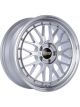 BBS LM 18x7.5 5x112 ET48 CB66.5 Diamond Silver Center Diamond Cut Li…