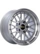 BBS LM 17x9 5x130 ET17 CB71.6 Diamond Silver Center Diamond Cut Lip…