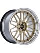 BBS LM 20x10.5 5x114.3 ET20 CB66 Gold Center Diamond Cut Lip Wheel