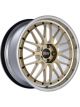 BBS LM 20x9.5 5x114.3 ET40 CB66 Gold Center Diamond Cut Lip Wheel