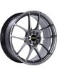 BBS RF 18x7.5 4x100 ET48 Diamond Black Wheel -70mm PFS/Clip Required