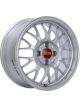 BBS RG-F 15x7 4x100 ET33 Sport Silver Wheel -70mm PFS/Clip Required