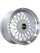 BBS RS 20x9.5 5x120 ET40 Silver Center Diamond Cut Lip Wheel -82mm P…