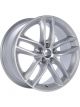 BBS SX 17x7.5 5x108 ET45 Sport Silver Wheel -70mm PFS/Clip Required