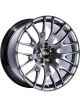BBS RN 20x8.5 5x120 ET30 Diamond Black Wheel -82mm PFS/Clip Required