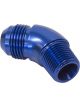 Aeroflow 45 Degree NPT to AN Full Flow Adapter 1/4