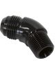 Aeroflow 45 Degree NPT to AN Full Flow Adapter 3/8