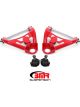 BMR 64-72 A-Body Pro-Touring Upper A-Arms w/ Tall Ball Joint Delrin Red