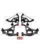 BMR 78-87 G-Body Upper And Lower A-Arm Kit Black Hammertone