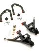 BMR 93-02 F-Body Upper And Lower A-Arm Kit Black Hammertone