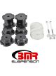 BMR For 16-17 6th Gen Camaro Rear Cradle Bushing Kit Delrin Black