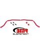 BMR 91-96 B-Body Front Solid 32mm Sway Bar Kit w/ Bushings Red