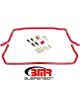 BMR 78-87 G-Body Front & Rear Sway Bar Kit w/ Bushings Red