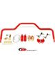 BMR 64-72 A-Body Rear Pro-Touring Style Hollow 1.125in Sway Bar Kit Red