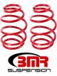 BMR For 10-15 5th Gen Camaro V8 Front Lowering Springs Red