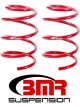 BMR For 07-14 Shelby GT500 Front Handling Version Lowering Springs Red