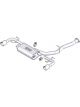Borla For 03-09 Mazda RX-8 1.3L Single Round Rolled Angle-Cut Cat-Back…